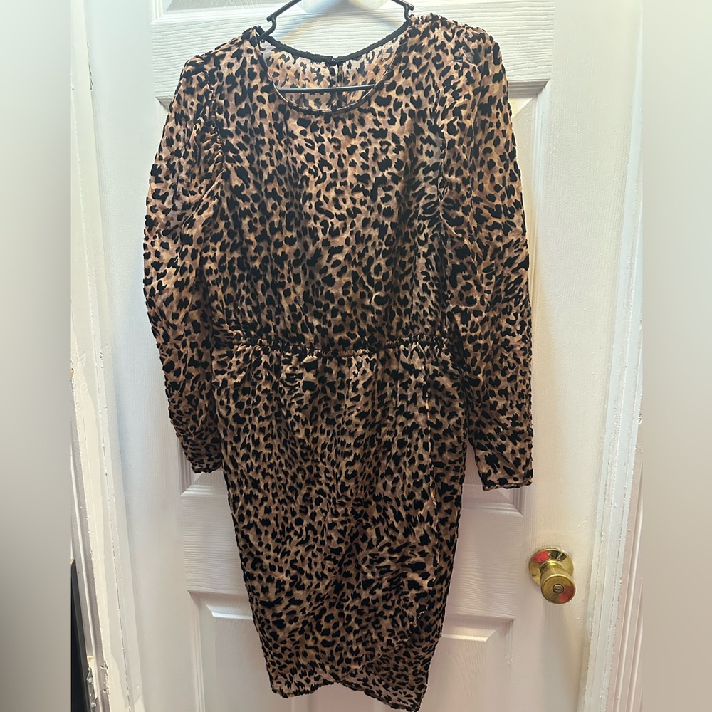 J.O.A. NWT cheetah dress